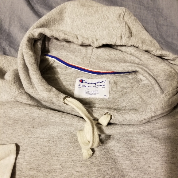 Champion Tops - Champion Plus Size Womens Gray Hoodie